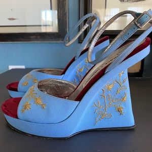 Blue Dolce & Gabanna shoes